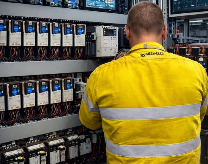 Electrical contractor Wetherill Park servicing industrial control panels